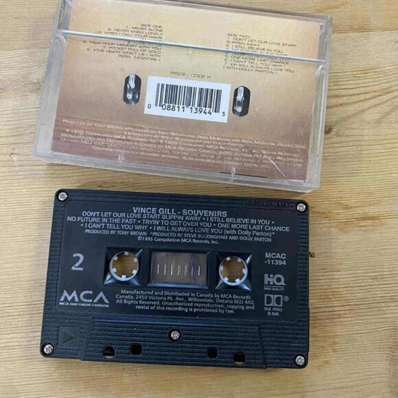 Vince Gill – Souvenirs Vintage Cassette Tapes C11 - Picture 2 of 2